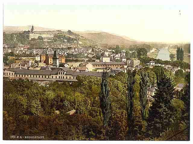 Vintage Rudolstadt Thuringia A4 Photo Print