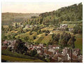 Vintage Ruhla and Hotel Landgraf Thuringia A4 Photo Print