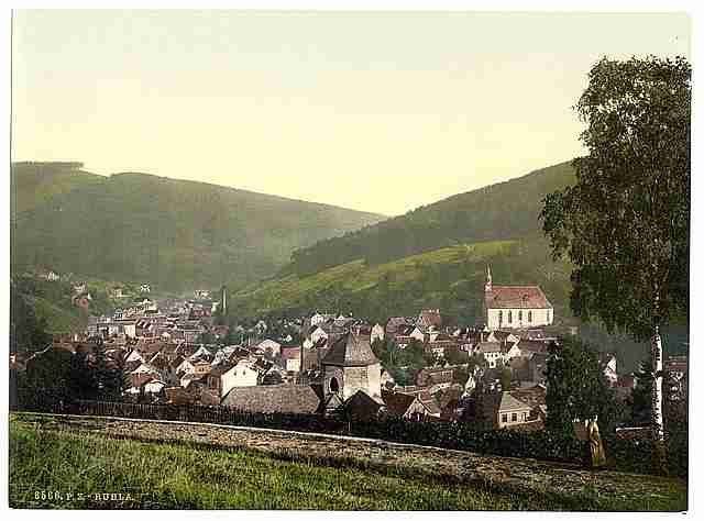 Vintage Ruhla from the Gottesgabe Thuringia A4 Photo Print