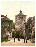 Vintage Ruprechtsbau Heidelberg Baden A4 Photo Print
