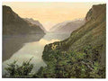 Vintage Rutli and Urnersee Lake Lucerne A4 Photo Print