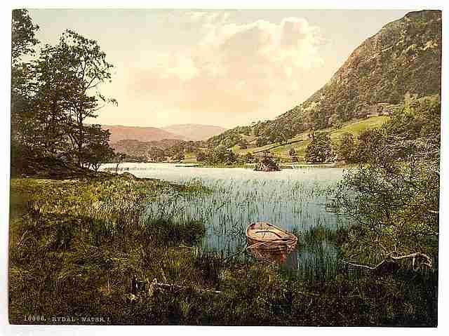 Vintage Rydal Water I Lake District A4 Photo Print