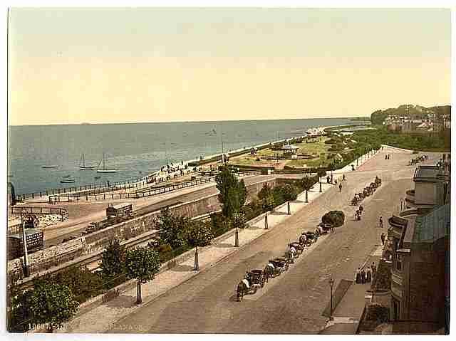 Vintage Ryde the esplanade Isle of Wight A4 Photo Print