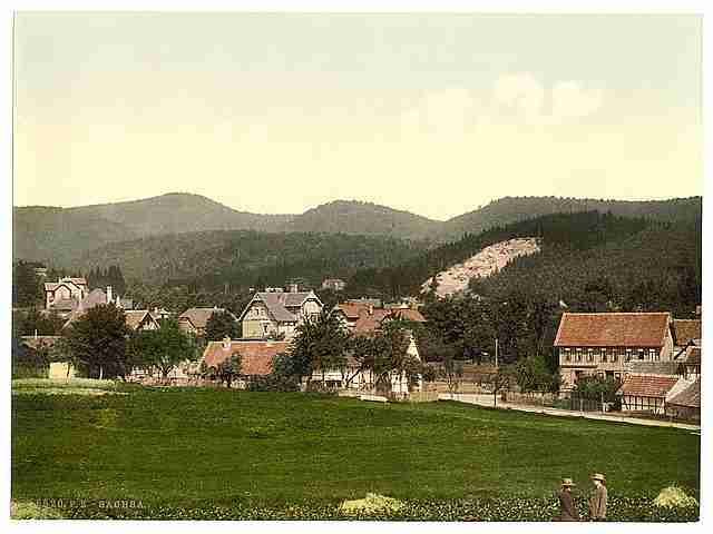 Vintage Sachsa Hartz A4 Photo Print