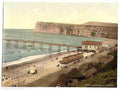Vintage Saltburn by the Sea general view Yorkshire A4 Photo Print