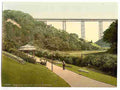 Vintage Saltburn by the Sea the gardens Yorkshire A4 Photo Print