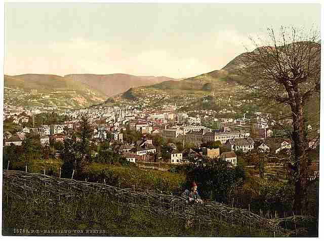 Vintage Sarajcvo Bosnia 3 A4 Photo Print