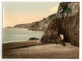 Vintage Sark Dixcart Bay Channel Islands England A4 Photo Print