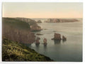 Vintage Sark Les Autelets Channel Islands England A4 Photo Print