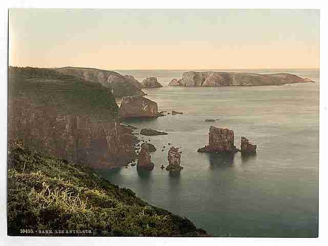 Vintage Sark Les Autelets Channel Islands A4 Photo Print