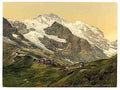 Vintage Scheidegg Hotel Jungfrau Bernese Oberland A4 Photo Print