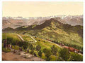 Vintage Scheidegg general view Rigi A4 Photo Print