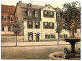 Vintage Schillers House Weimar Thuringia A4 Photo Print