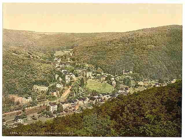 Vintage Schlangen Bad Hesse Nassau A4 Photo Print