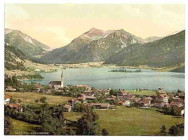 Vintage Schliersee Bavaria A4 Photo Print