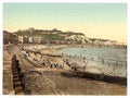 Vintage Sea front Dover A4 Photo Print