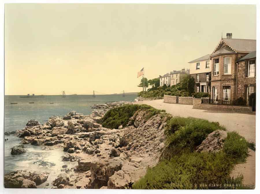 Vintage Seaview Near Ryde I Isle Of Wight England A4 Photo Print