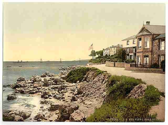 Vintage Seaview near Ryde I Isle of Wight A4 Photo Print