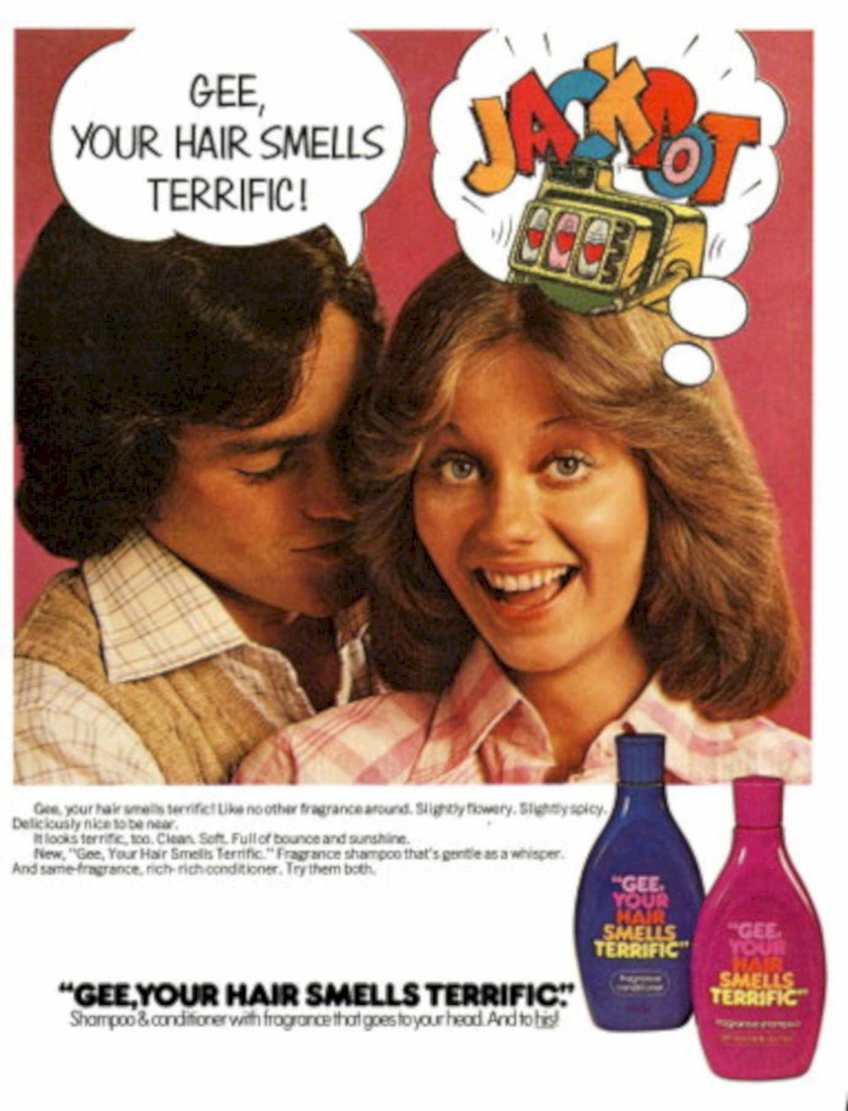 Vintage Shampoo Jackpot 2 1970s Vintage Retro Advert