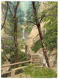 Vintage Shanklin Chine Isle of Wight A4 Photo Print