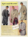 Vintage Simpson Coats 1950s Vintage Retro Advert Poster
