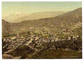 Vintage Sion general view II Valais A4 Photo Print