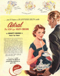 Vintage Skin Cream 2 1950s Vintage Retro Advert Poster