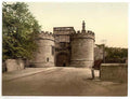 Vintage Skipton Castle Gateway Yorkshire England A4 Photo Print