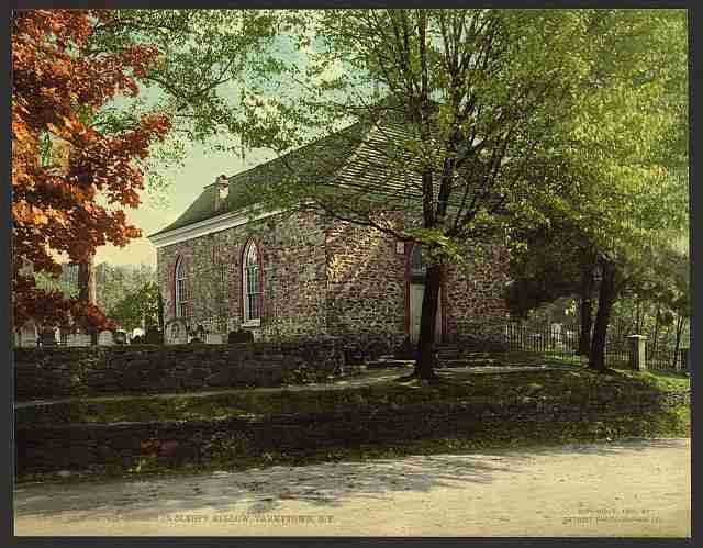 Vintage Sleepy Hollow Tarrytown NY A4 Photo Print