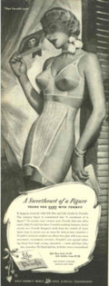 Vintage Slip Dress 1940s Vintage Retro Advert Poster