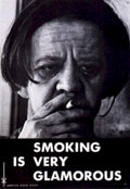Vintage Smoking Poster 1970s Vintage Retro Advert