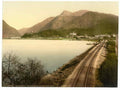 Vintage Snowdon From Pardarn Llyn Llanberis Wales A4 Photo Print