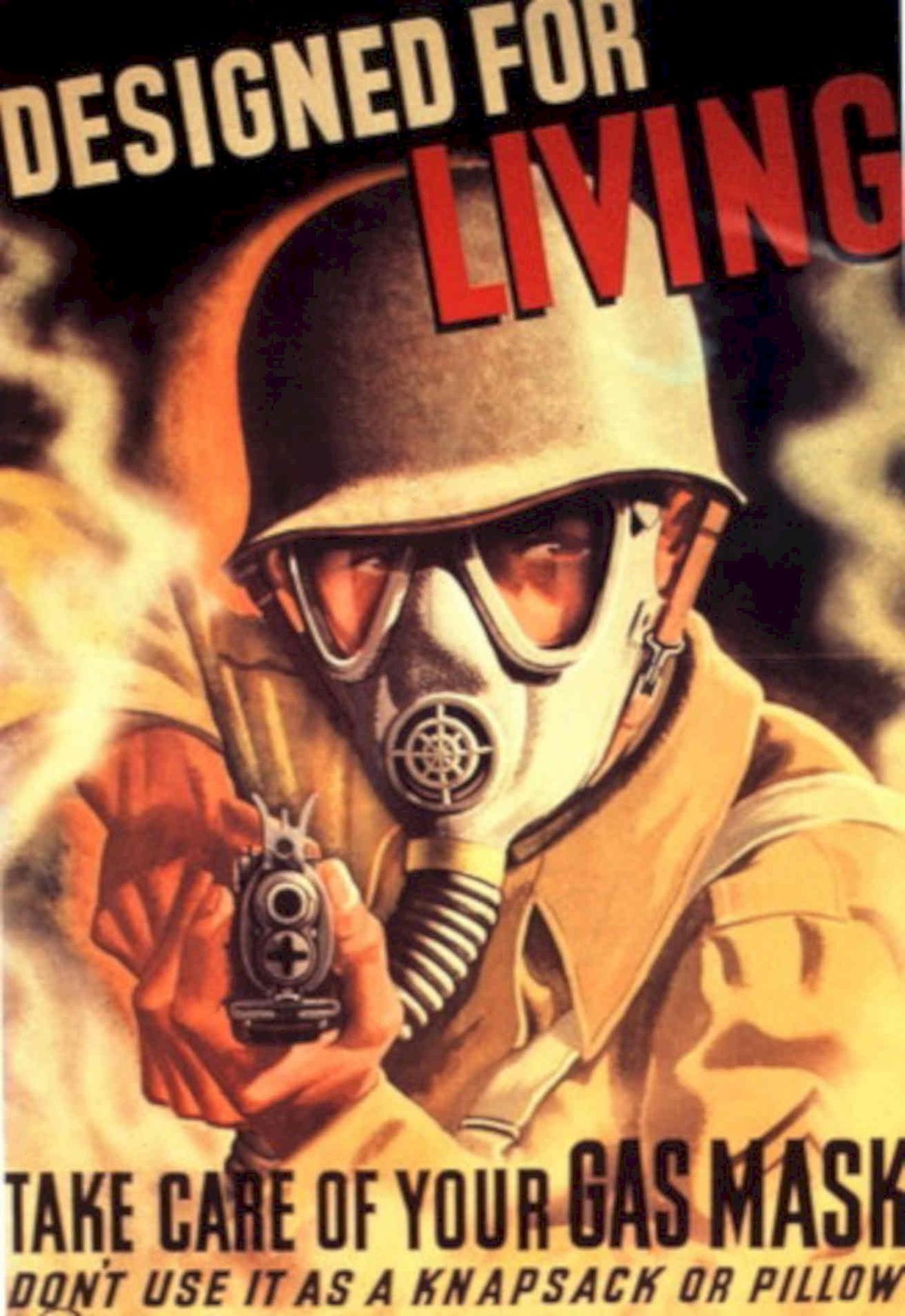 Vintage Soldier Poster 1 1940s Vintage Retro Advert Poster