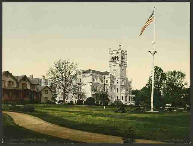 Vintage Soldiers Home Washington A4 Photo Print