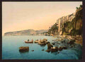 Vintage Sorrento by the sea Naples A4 Photo Print