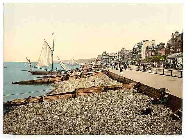 Vintage South Parade I Herne Bay A4 Photo Print