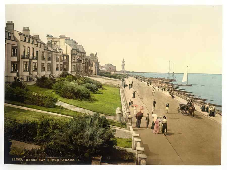Vintage South Parade Ii Herne Bay England A4 Photo Print