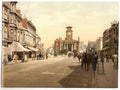 Vintage South Street Worthing England A4 Photo Print