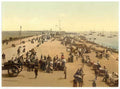 Vintage Southsea Beach England A4 Photo Print