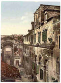 Vintage Spalato Diocletians Palace Dalmatia 2 A4 Photo Print