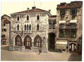 Vintage Spalato the Communal Palace Dalmatia A4 Photo Print