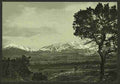 Vintage Spanish Peaks A4 Photo Print