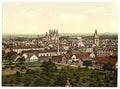 Vintage Speyer general view the Rhine A4 Photo Print