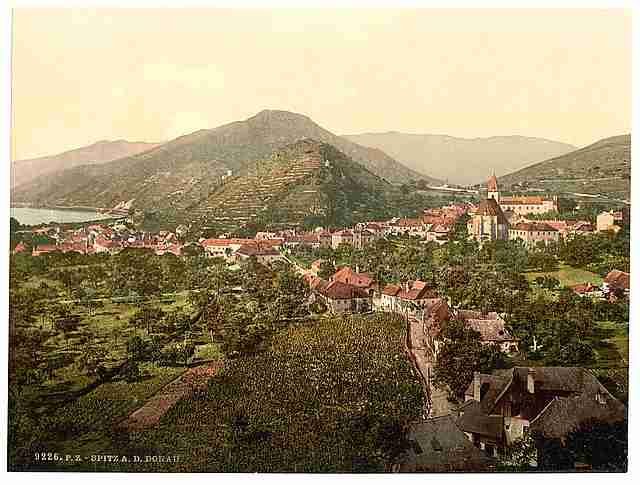 Vintage Spitz Lower Austria A4 Photo Print