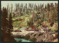 Vintage Spring House Shasta Springs Cal A4 Photo Print