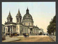 Vintage St Alexanders Church Warsaw A4 Photo Print