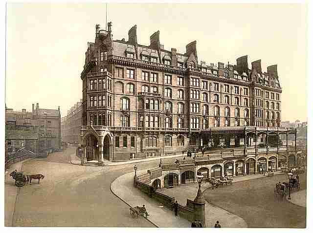 Vintage St Enochs Station Glasgow A4 Photo Print