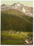 Vintage St Gertraud Tyrol A4 Photo Print