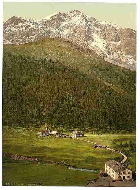 Vintage St Gertraud Tyrol A4 Photo Print
