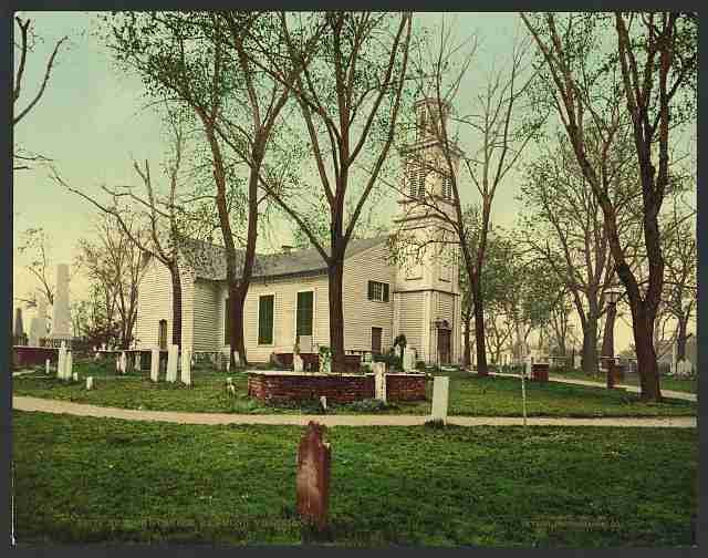 Vintage St Johns Church Richmond Virginia A4 Photo Print